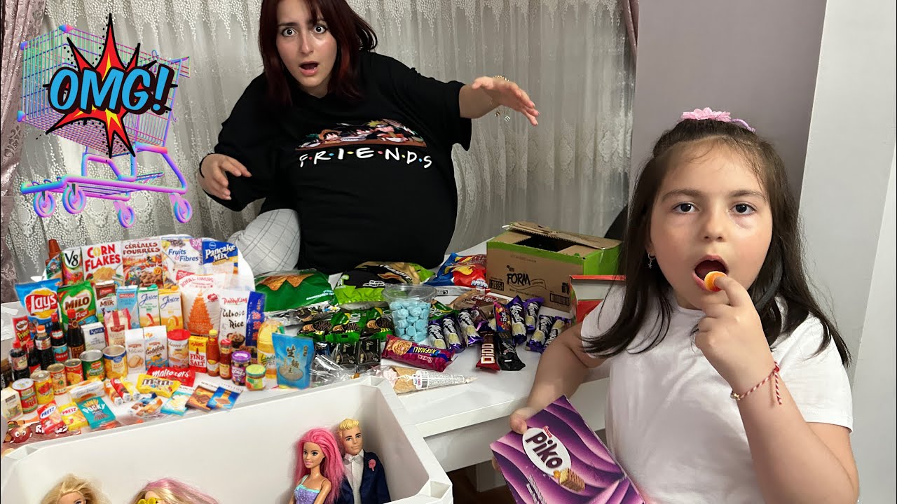 ŞİŞKO MARKETÇİYİ ÇILDIRTTIK ZEYNEP HİRANUR ماما جابت بيبي - جنى مقداد | طيور الجنة