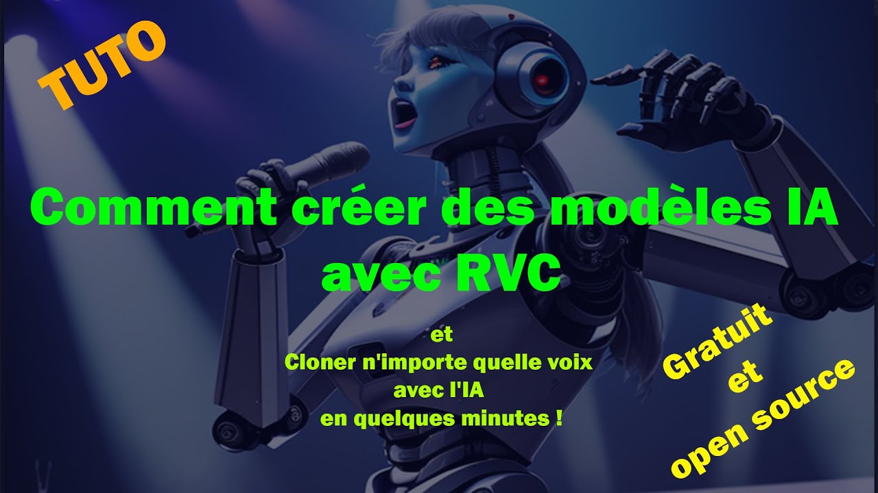 Comment créer des modèles IA avec RVC et cloner n'importe quelle voix avec l'IA gratuitement.