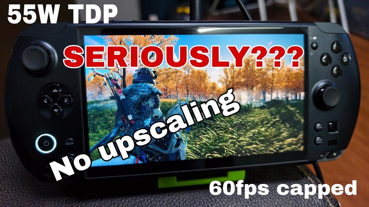 [55W] GPD WIN 5 AMD AI MAX+ 385 | Ghost of Tsushima (Gameplay)
