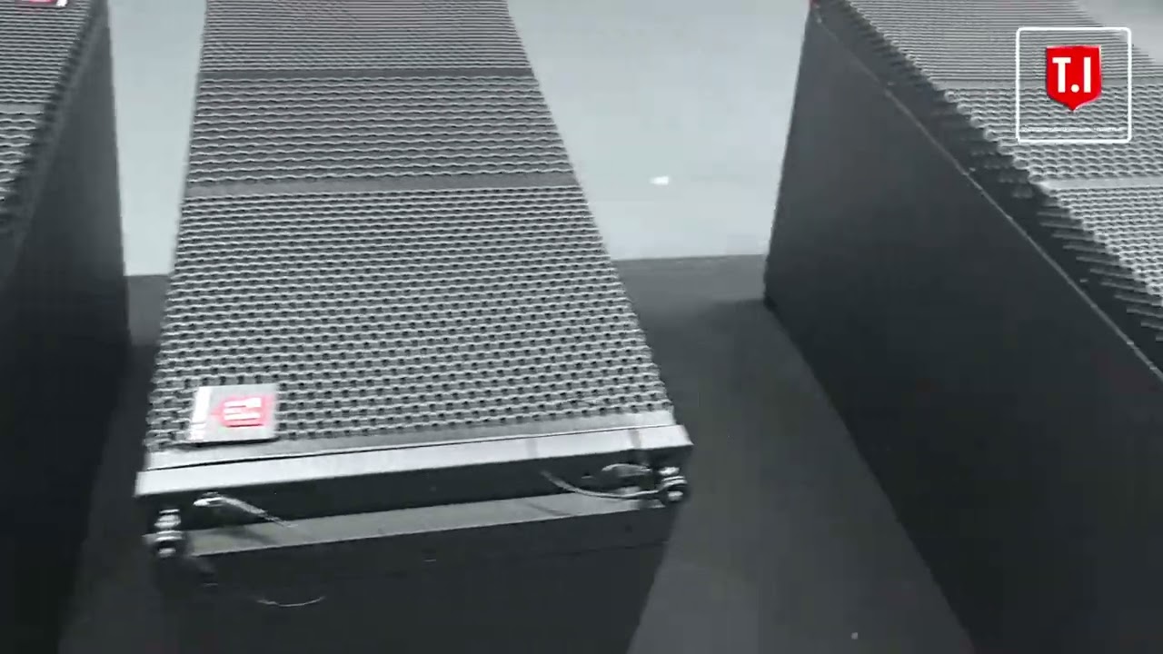 16 pieces Dual 10 inch line array testing and connecting before shipping🔥🔥