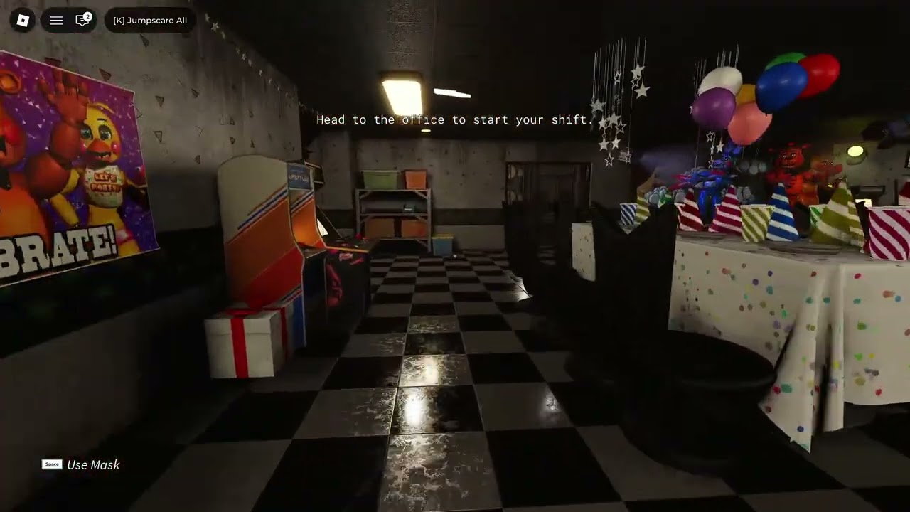 Hrám FNaF 2 útočia withered!!!