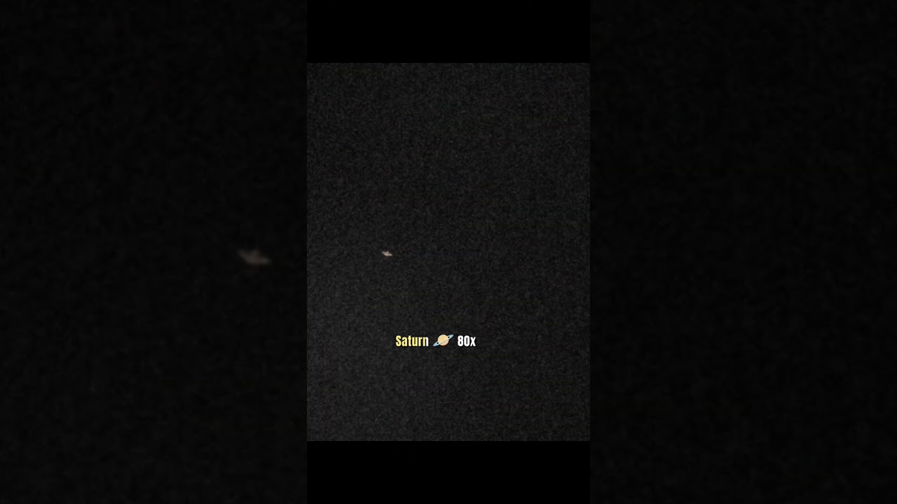 Saturn 🪐 30x to 300x zoom 