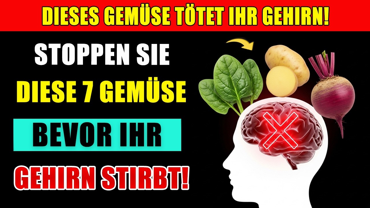 Vorsicht ab 60: Diese 7 „gesunden“ Gemüse können Schlaganfälle auslösen!