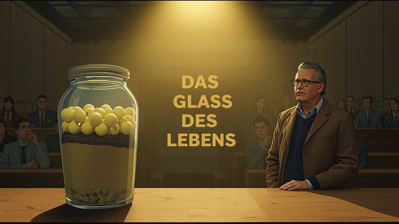 Das Glas des Lebens: Die letzte Lektion des Professors.
