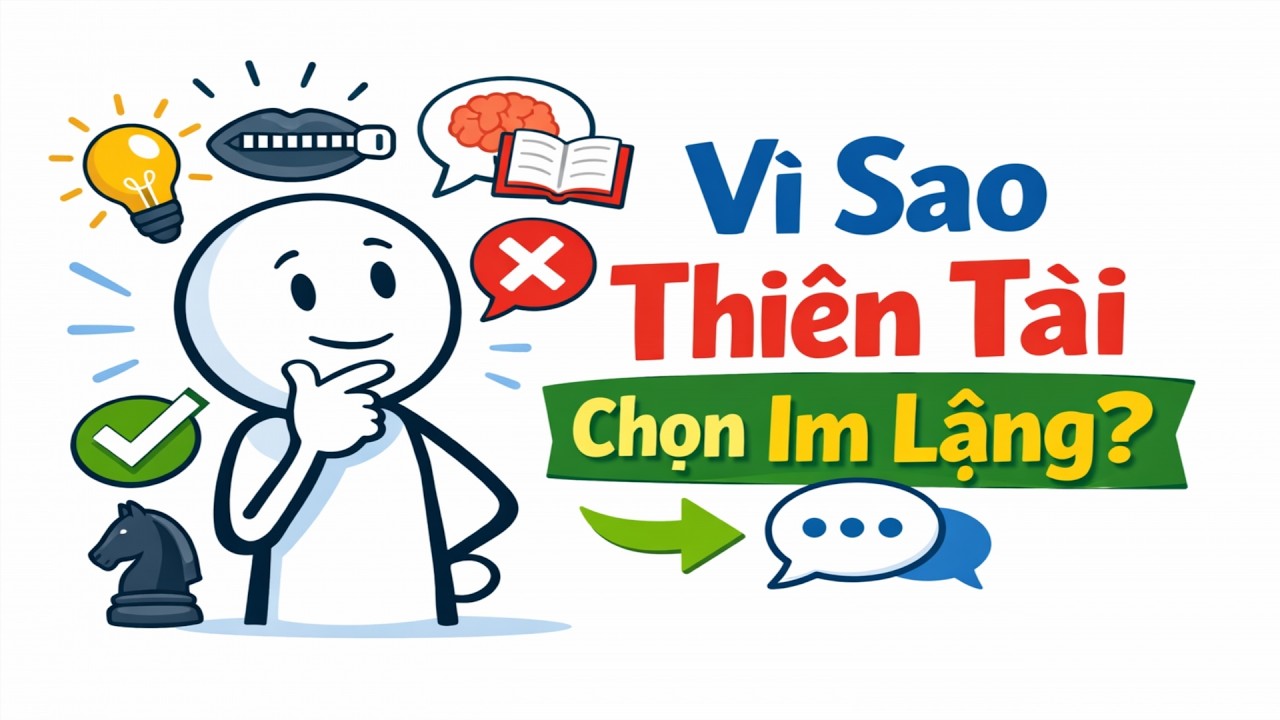 Tâm lý học của sự im lặng: Tại sao thiên tài ngừng nói khi họ biết câu trả lời