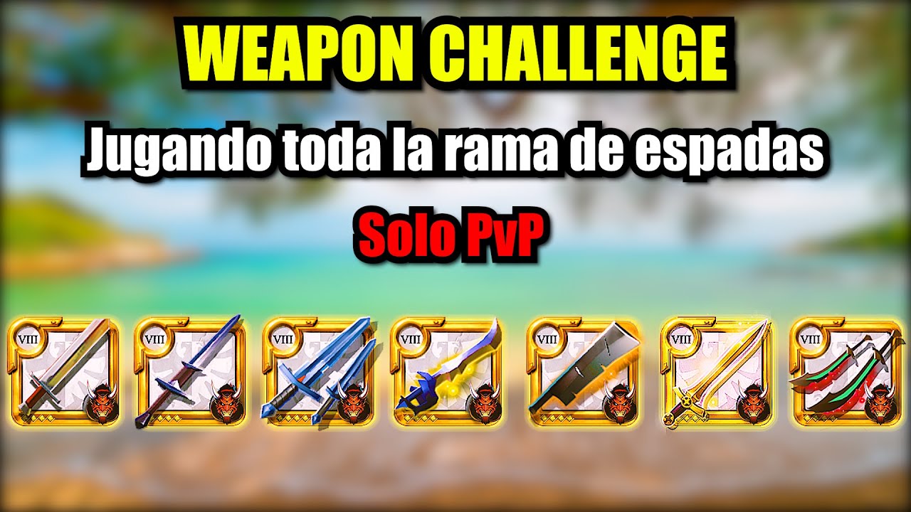 🤯🥊 Weapon Challenge: Espadas ⚔ | ✅🔥 Solo PvP | 🟠 Albion Online En Espa&ntilde;ol