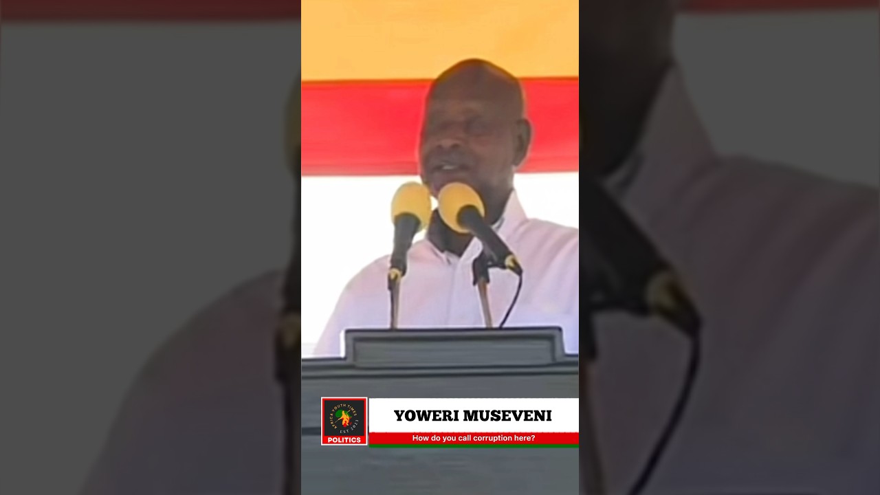 Museveni - &ldquo;How do you call corruption in our language here&rdquo; #africa #panafricanism #shorts