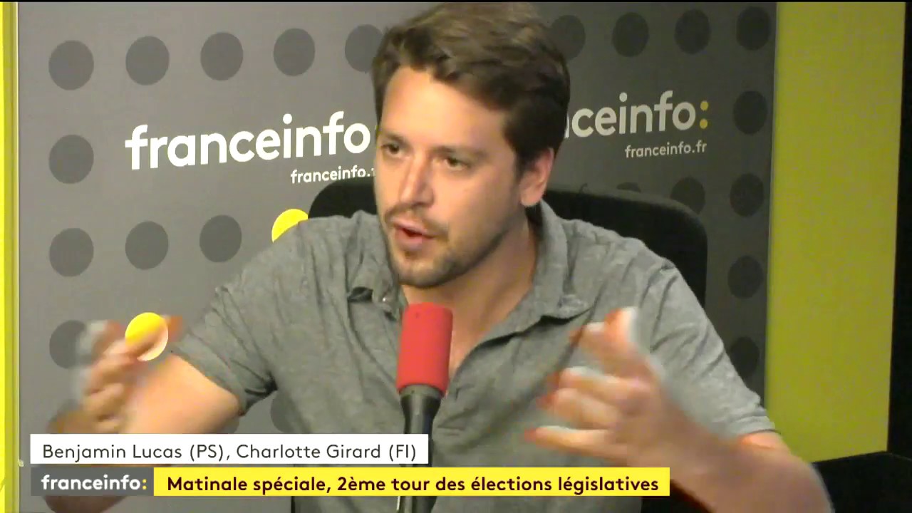 Benjamin Lucas (Jeunes Socialistes) : 