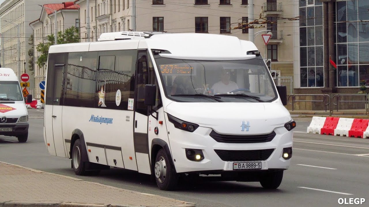 Вилейка→Молодечно. Поездка в автобусе Нёман-420434, Г/№ ВА 9889-5, маршрут №202с (12.10.2025)
