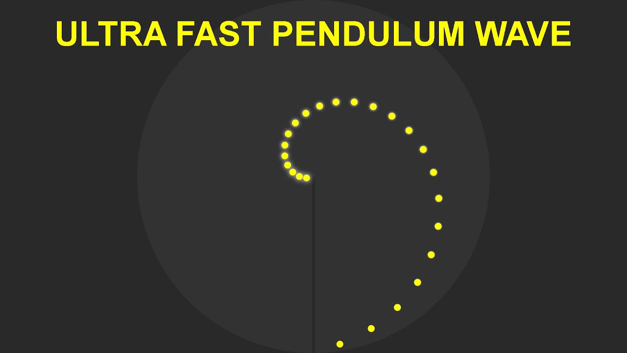High speed Pendulum Wave Music blows my mind 😵‍💫