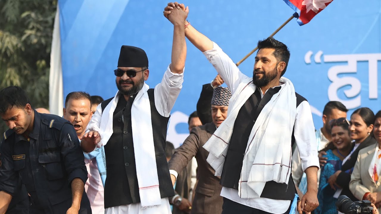 🔴LIVE  बालेन शाह प्रतिनिधिसभा सदस्यका लागि उम्मेदवारी दर्ता गर्न झापा–५ पुगे