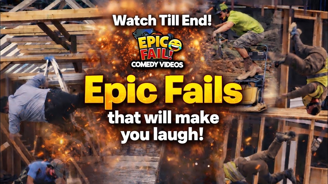 Epic Fail Videos that will make you laugh 🤩🤯😅#viral #hilariousfails #memes #constructionfail #funny 