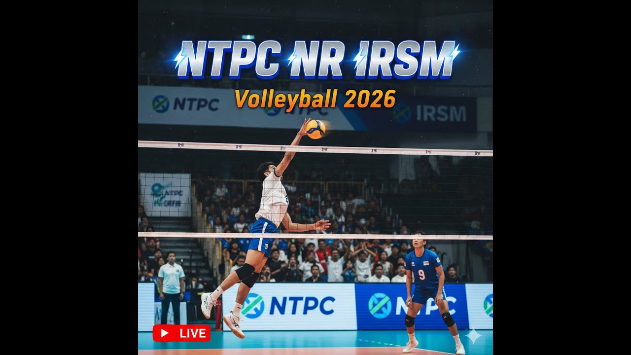NR IRSM NTPC Volleyball Live