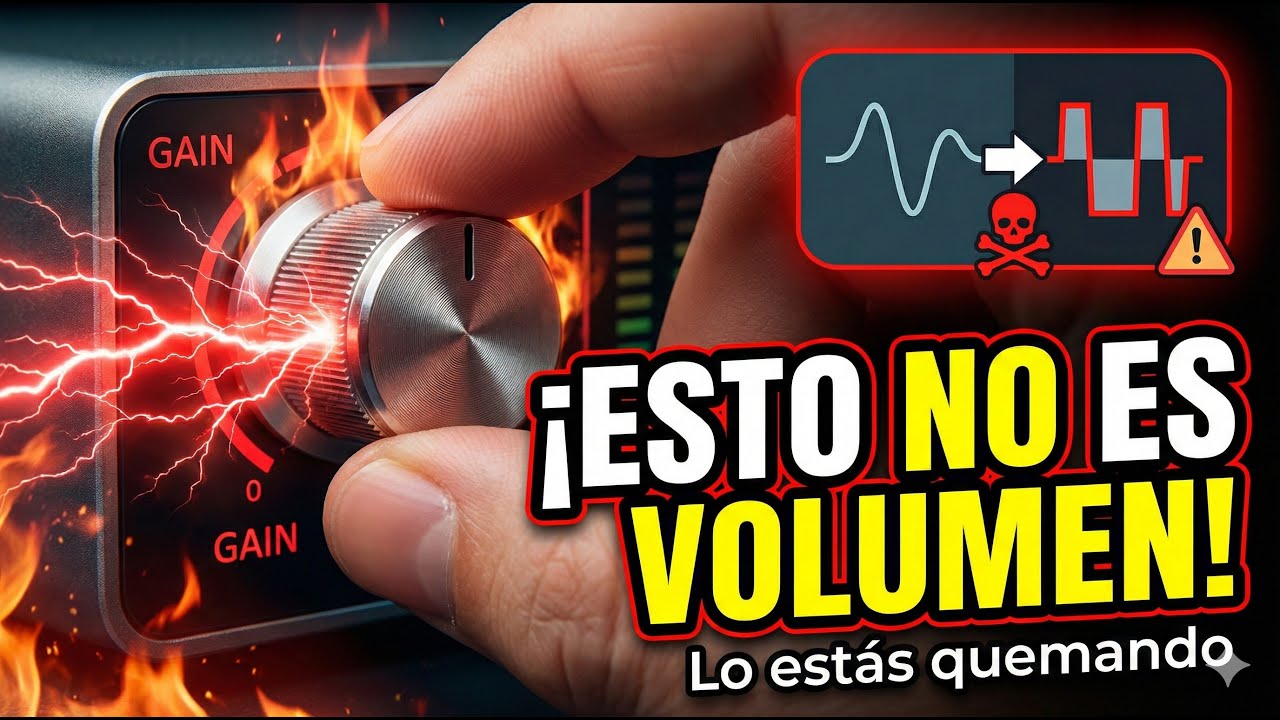¿Quieres más VOLUMEN? 🛑 NO toques la GANANCIA (El Error que Quema tus Bobinas)