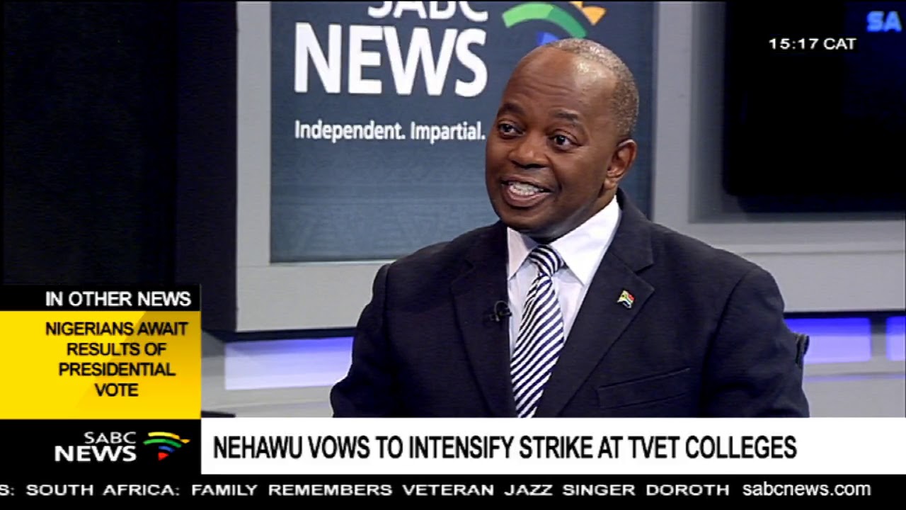 NEHAWU to intensify its TVET strike action