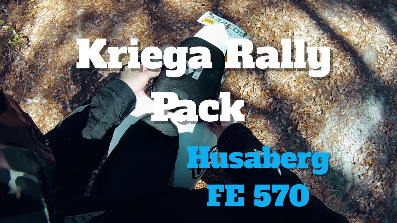 #Kriega Rally Pack Review #Husaberg FE 570