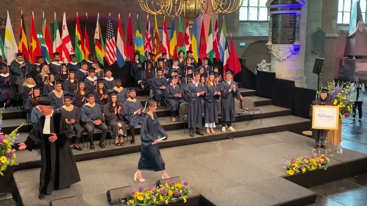 Graduation Ceremony 2025 - Webster Leiden Campus