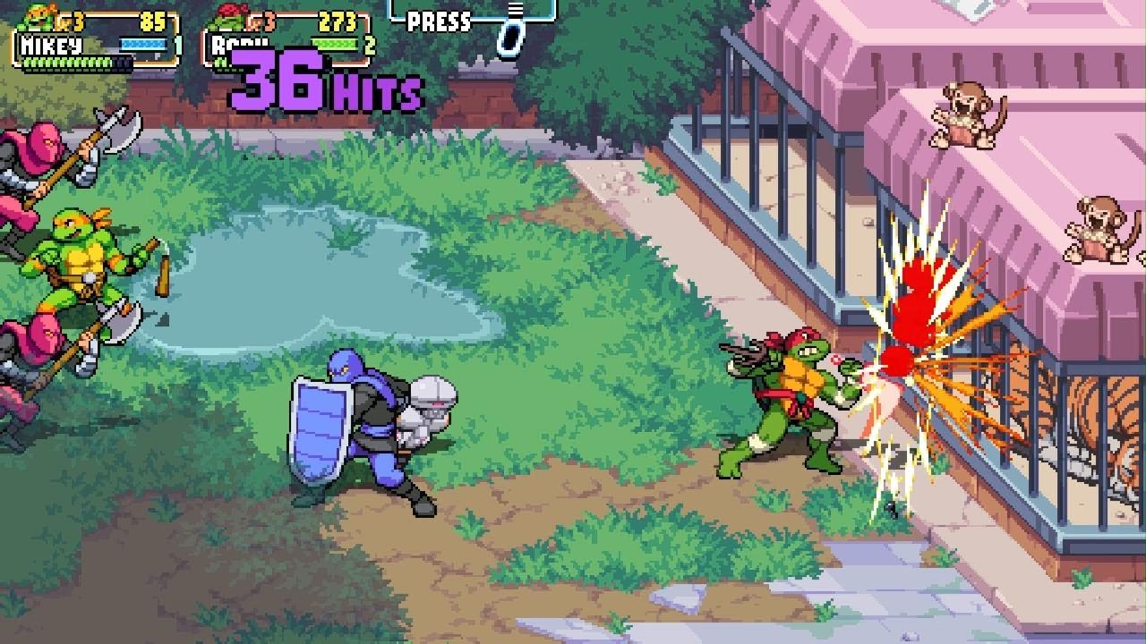 Teenage Mutant Ninja Turtles: Shredder's Revenge_Me an Sam play