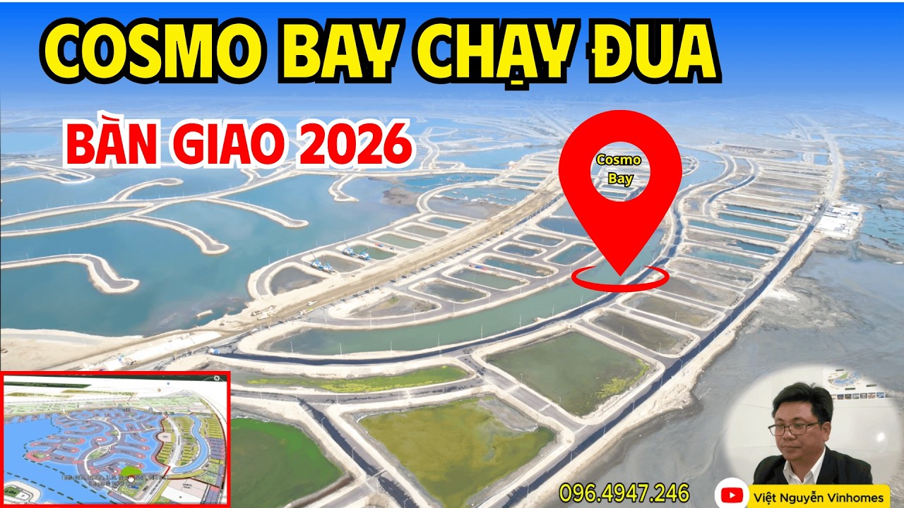 Tiến Độ Mới Nhất Khu B - Vịnh Ngọc 04/03/2026 | COSMO BAY CHẠY ĐUA BÀN GIAO 2026 | Vinhomes Cần Giờ