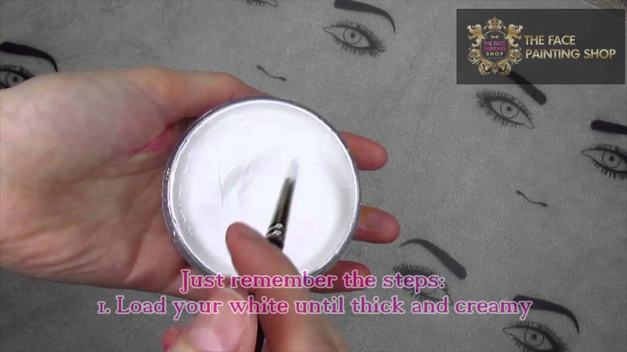 Double Dip Flower Face Painting Tutorial | The Face Painting Shop