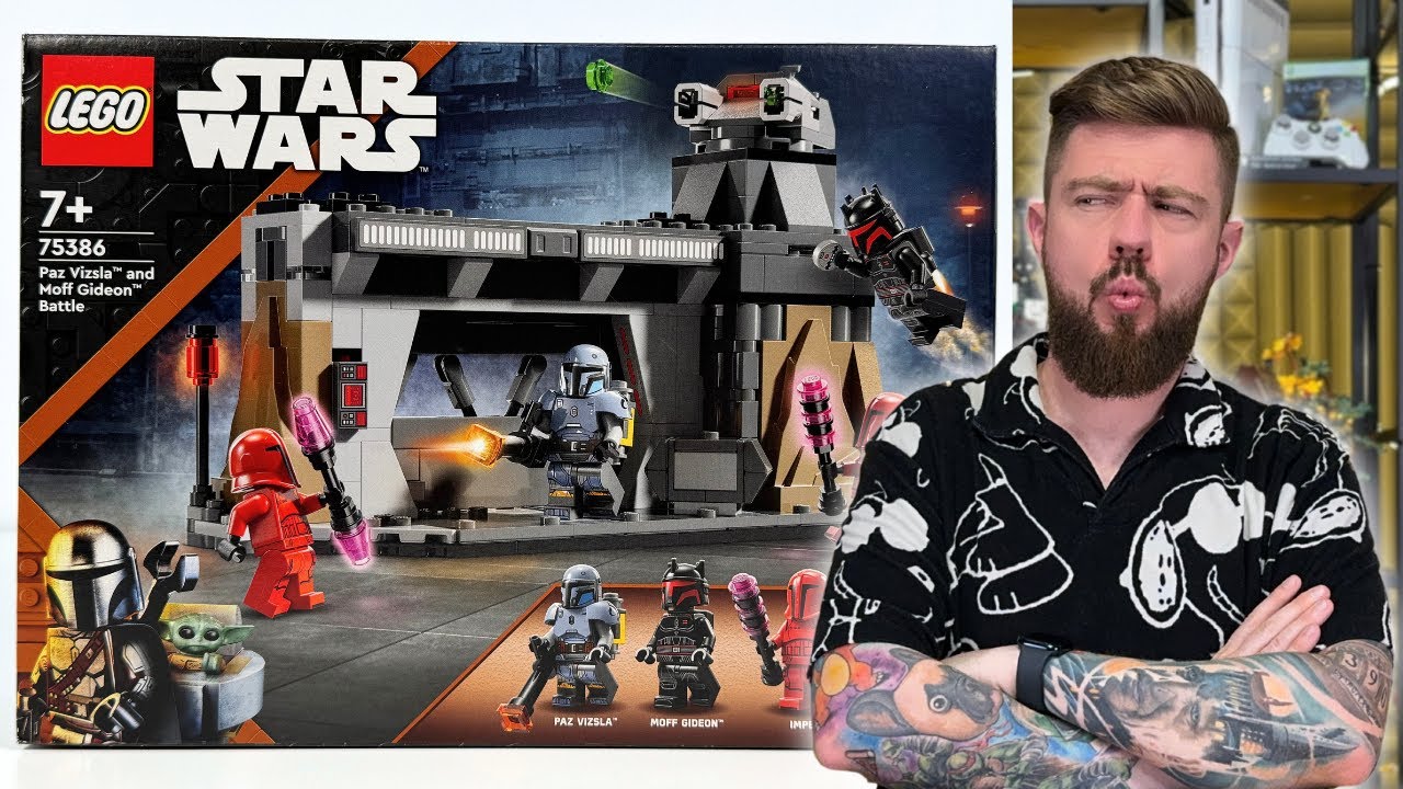 POJEDYNEK PAZA VIZSLI I MOFFA GIDEONA 👊 LEGO STAR WARS 75386 RECENZJA