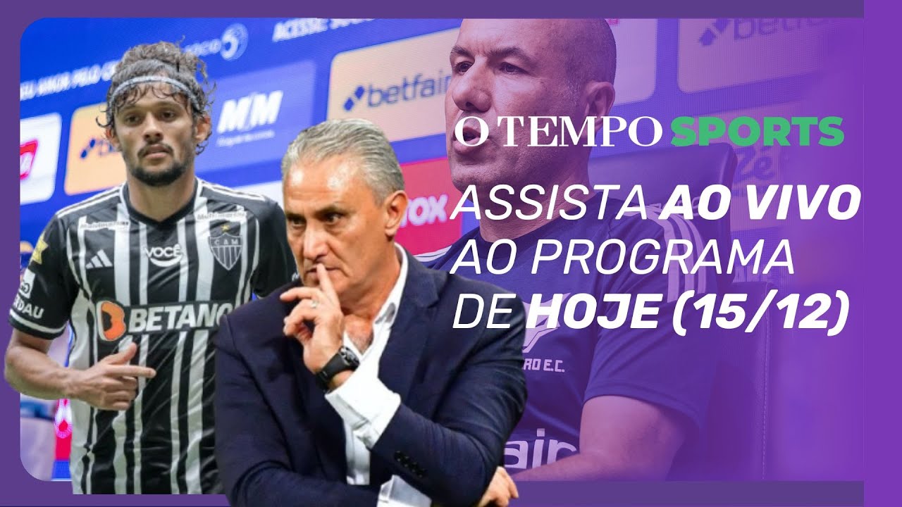 O TEMPO SPORTS | A SA&Iacute;DA DE JARDIM, TITE NO CRUZEIRO?; SCARPA SE DESTACA EM ATRIBUTO PELO GALO