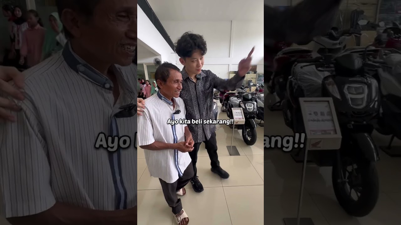 Beliin motor baru&hellip;