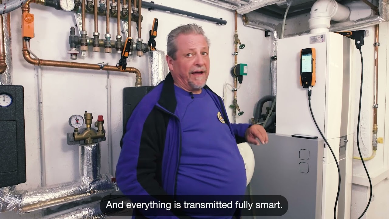 Customer reference | testo 300 NEXT LEVEL | Karl-Heinz Bilz - Master plumber and heating engineer