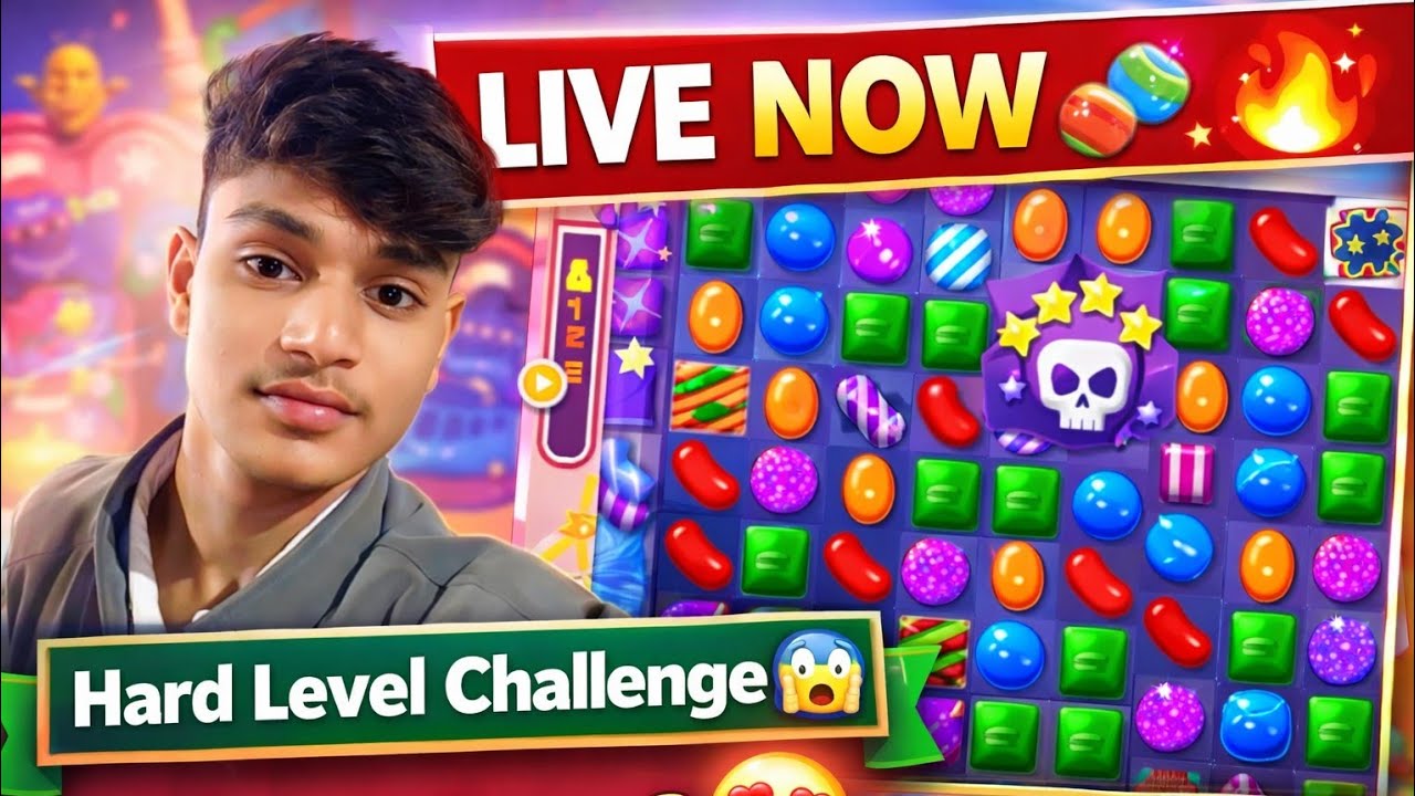 Candy Crush Saga LIVE 🔴 | Aaj Banega Naya High Score 😱 | Hindi Gameplay