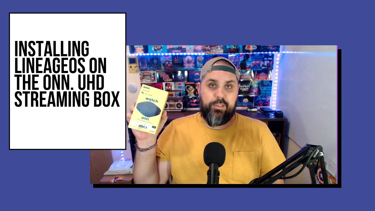 Full walkthrough: Installing LineageOS on the Walmart onn. UHD streaming box