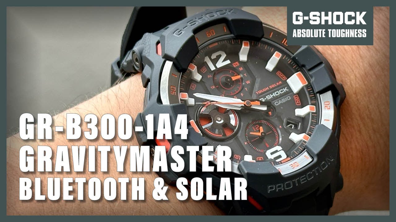 Unboxing The Casio G Shock Gravitymaster GR-B300-1A4