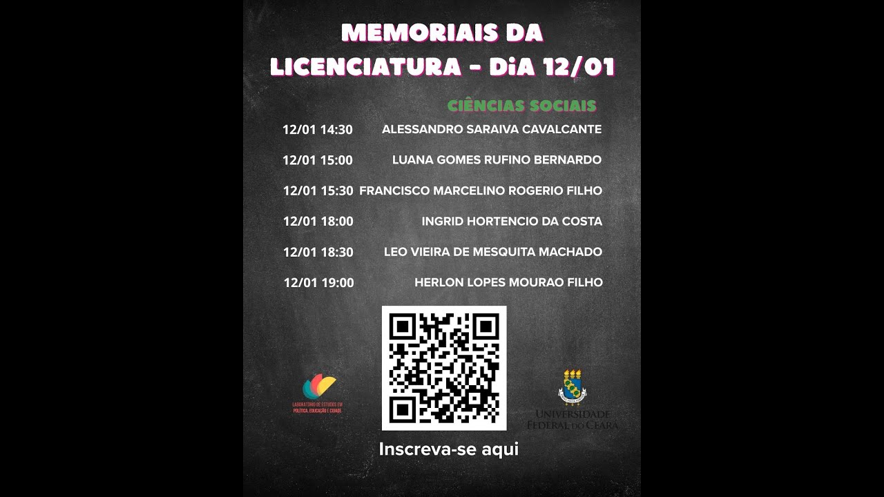 Memoriais da Licenciatura 12/01 - Alessandro