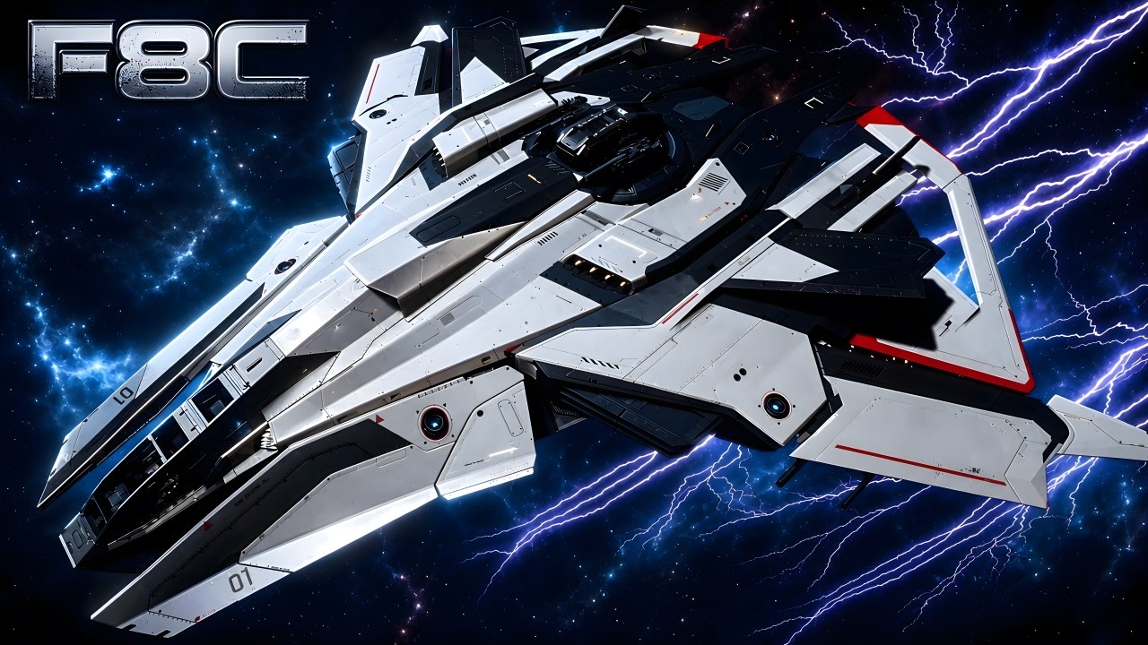STAR CITIZEN - THE ULTIMATE GUN PLATFORM - F8C  LIGHTNING