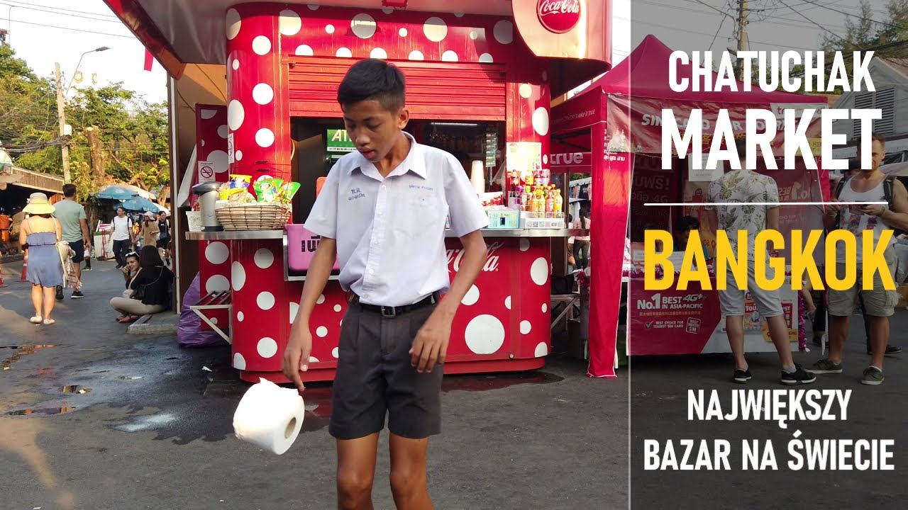 Największy bazar na świecie | Witajcie na Chatuchak w Bangkoku