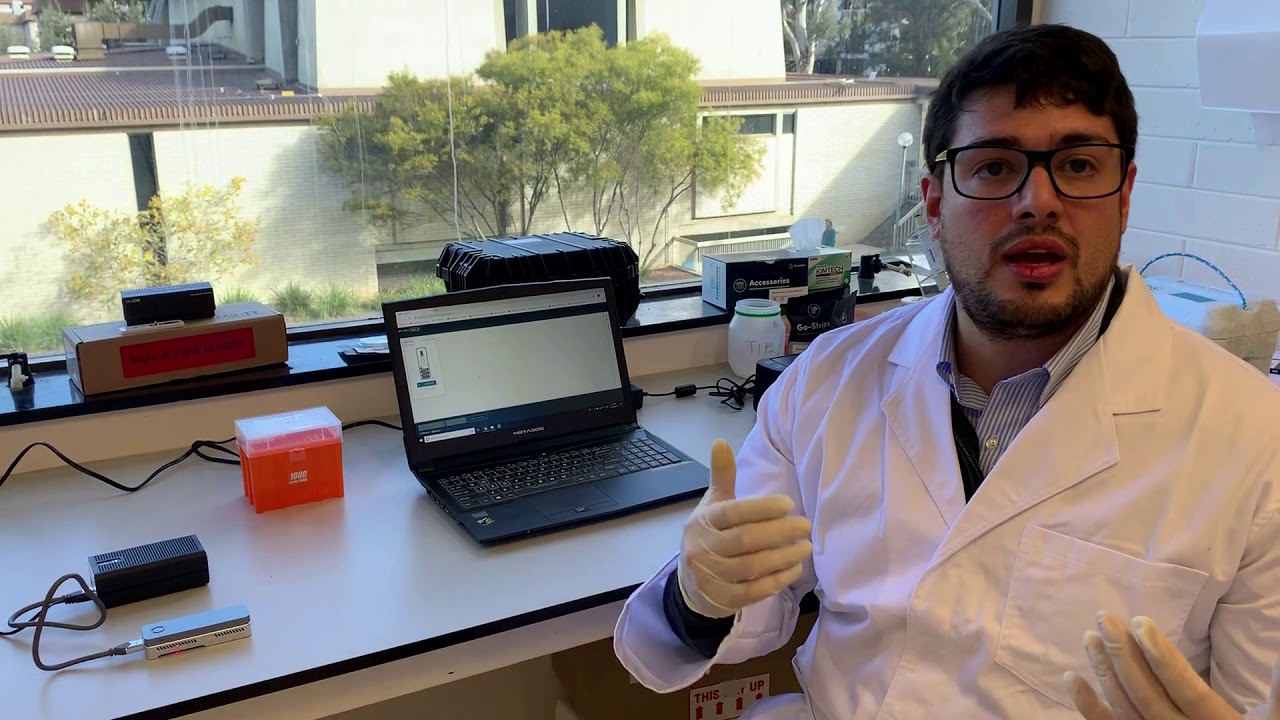 real time testing of environmental DNA samples using the new MINion