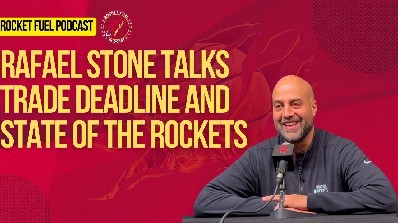 Houston Rockets General Manager Rafael Stone talks Steven Adams trade and the state of the team