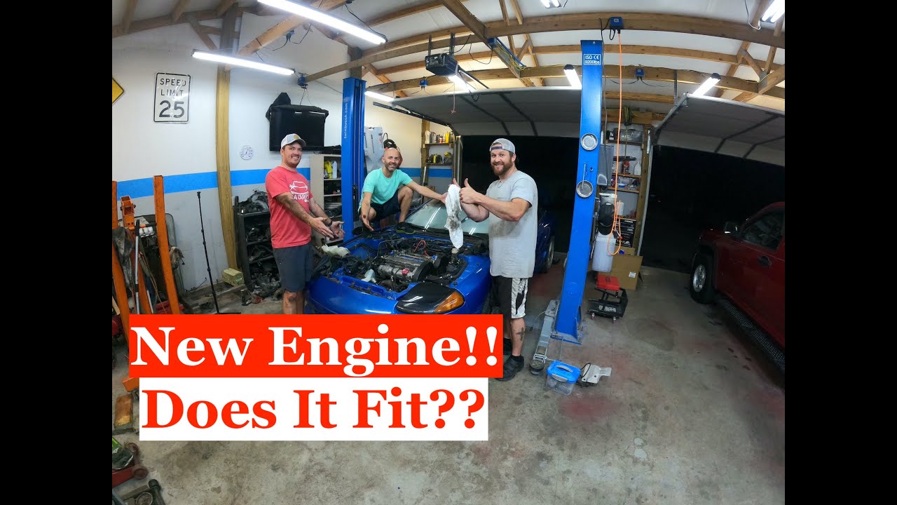 1992 Dodge Stealth RT Twin Turbo Episode 8 Engine Replacement  (1994 engine into a 1992 body)