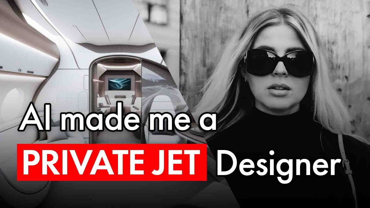 "AI Helped me become a PRIVATE JET Interior Designer" AI Hub Podcast | EP 04 | Urszula Zwierzynska