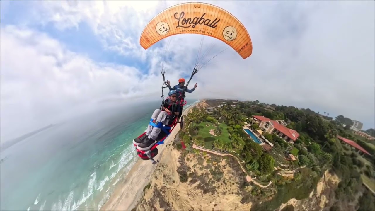 Quadriplegic Goes ParaGliding!!