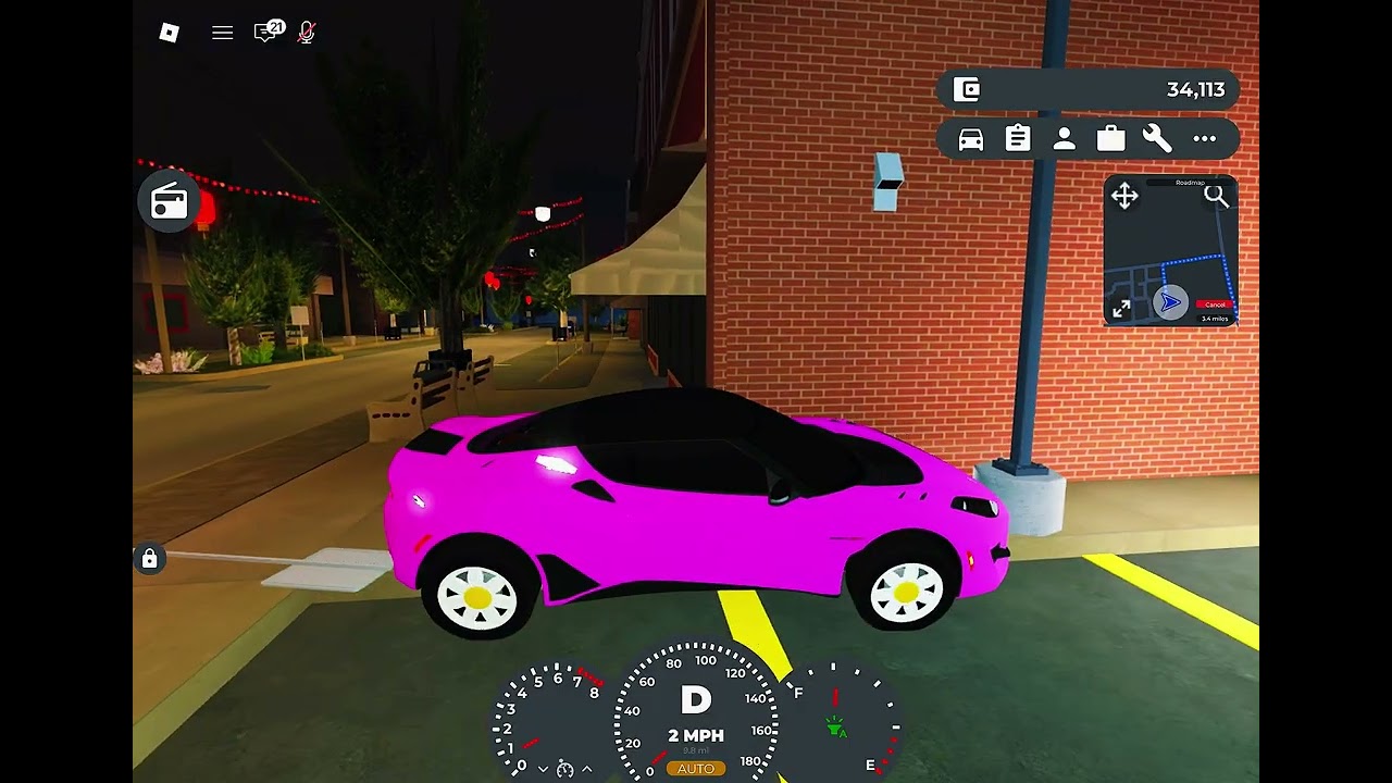 Testing out the new navigation system on Greenville rp (Roblox)