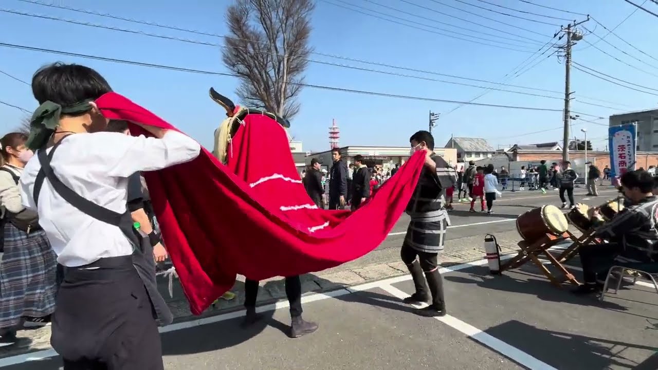 鹿の子町 獅子舞