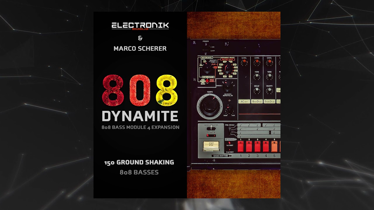 808 DYNAMITE PRESETS DEMO - 808 BASS MODULE 4 EXPANSION