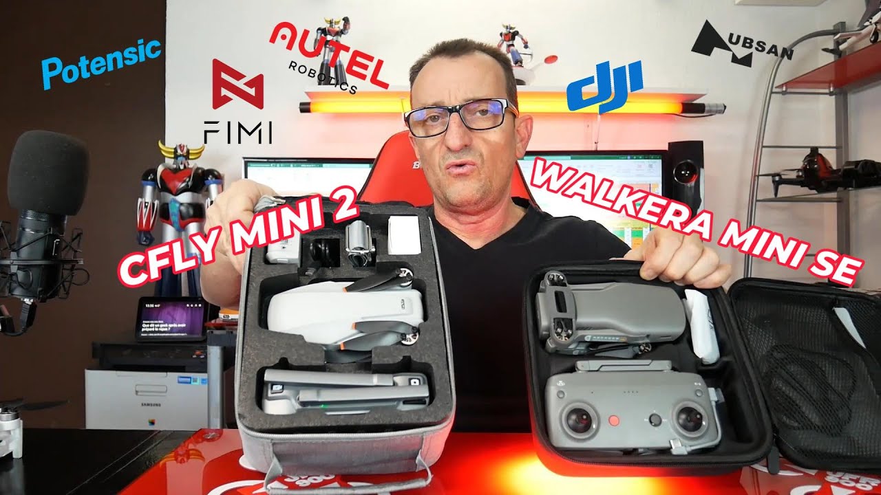 les Mini drones en 2024 , les challengers CFLY Mini 2 , Walkera Mini SE , Revue 1ere partie