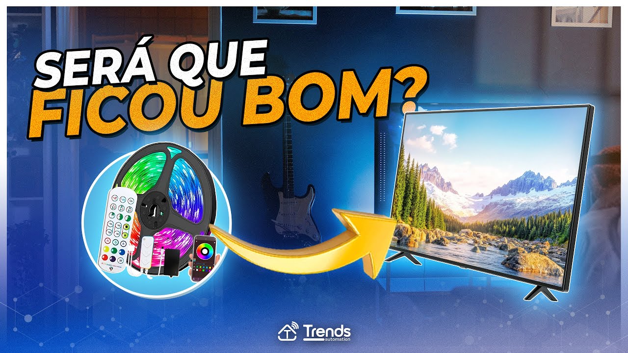 FIZ O UNBOXING DO KIT LED WI-FI E O RESULTADO É ABSURDO!