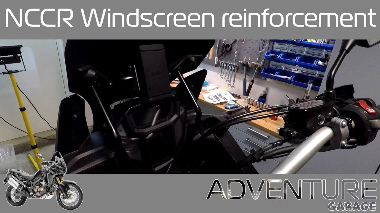 Africa Twin NCCR Windscreen subframe reinforcement