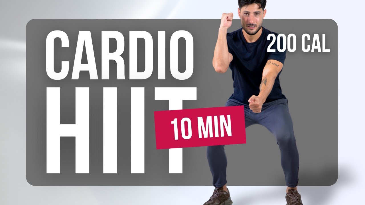 Cardio HIIT rápido para queimar gordura em casa | sem acessórios 