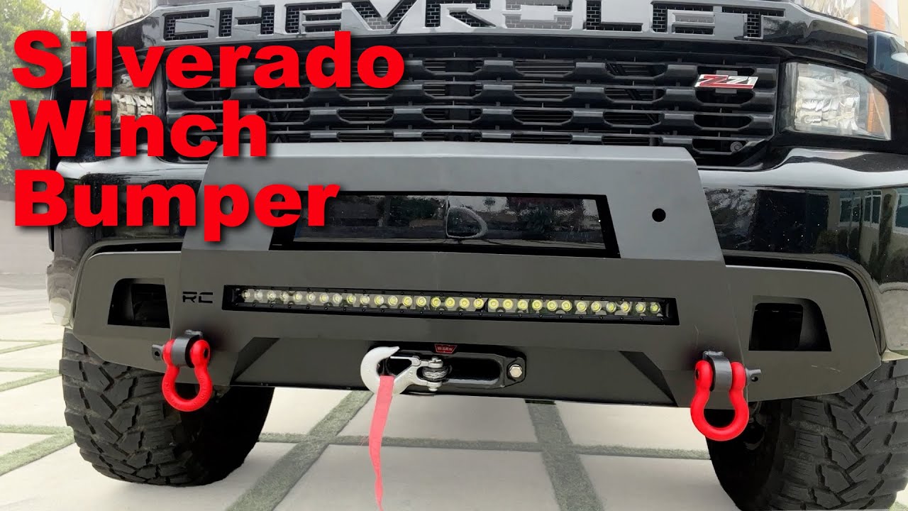 Chevy Silverado Winch Bumper Install: Half Idiot's Guide