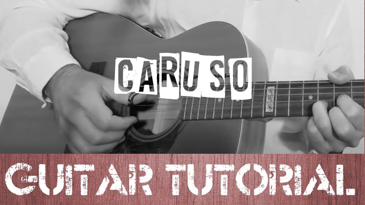 Caruso ( Lucio Dalla Tutorial Chitarra )