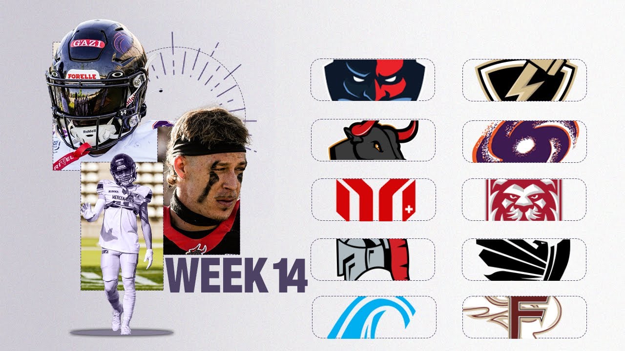 ELF Week 14 Watch-a-Long | Sea Devils v Thunder | Bravos v Galaxy | Storm v Fire