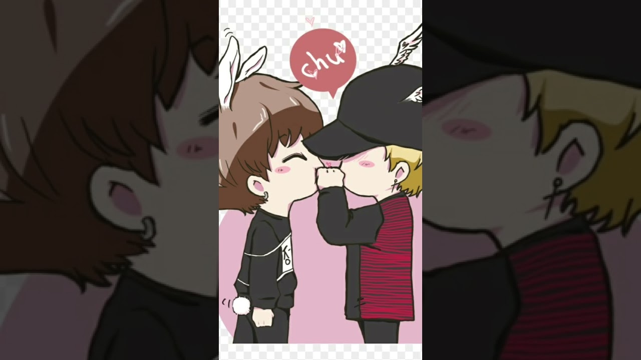 Taekook fanart Vs jikook fanart Vs vminkook fanart 😊🎀🐰
